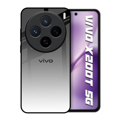 Zebra Gradient Vivo X200T 5G Glass Back Cover Online