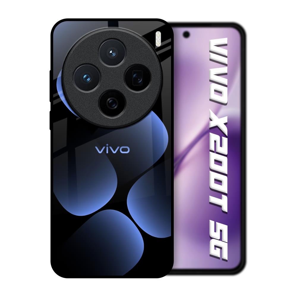 Five Blue Spots Vivo X200T 5G Glass Back Cover Online