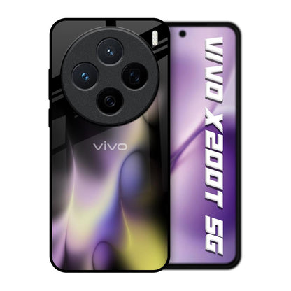 Flames Flow Vivo X200T 5G Glass Back Cover Online