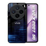 Blue Scratch Vivo X200T 5G Glass Back Cover Online