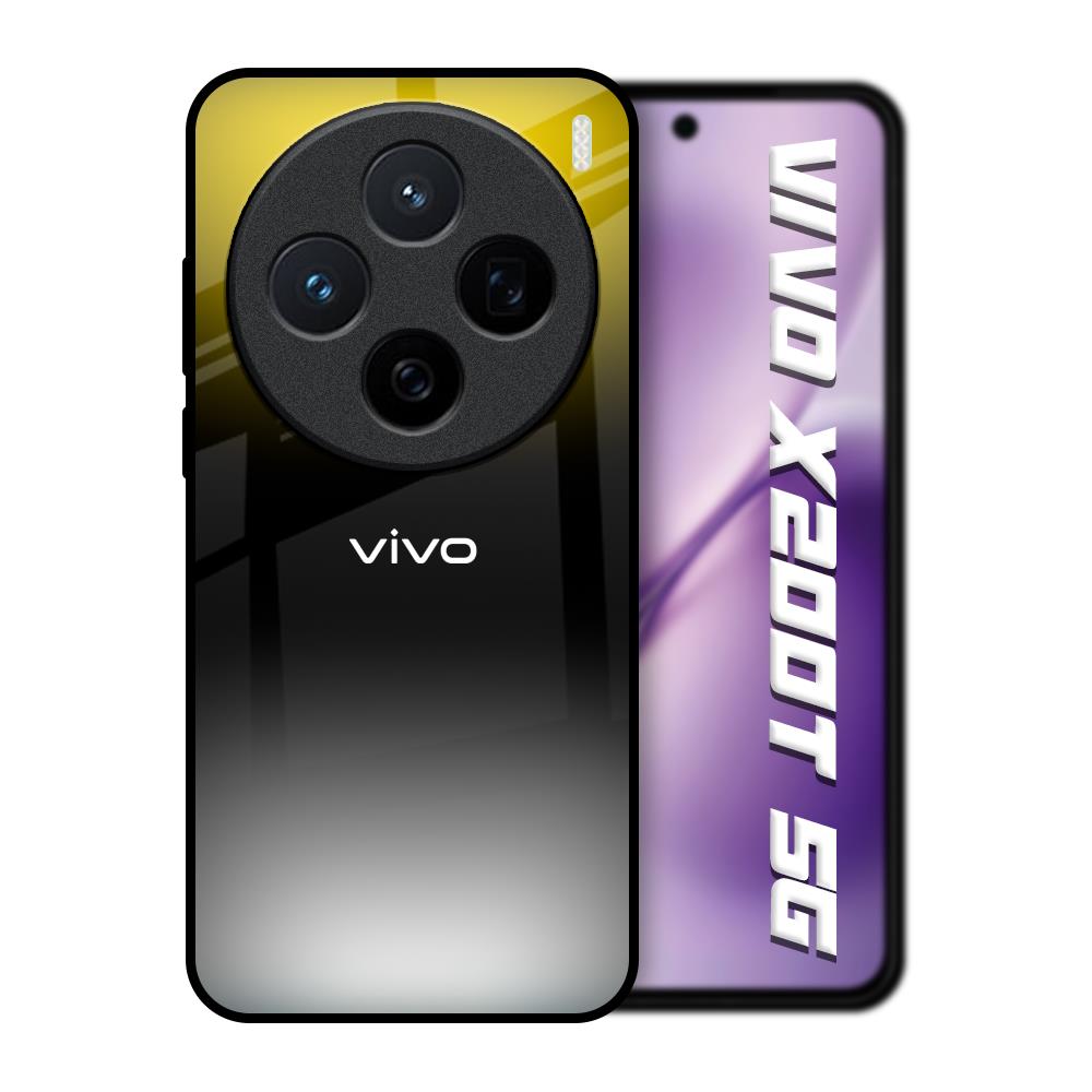 Yellow Shadow Vivo X200T 5G Glass Back Cover Online