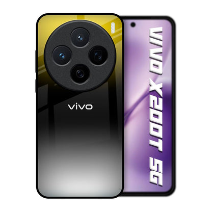 Yellow Shadow Vivo X200T 5G Glass Back Cover Online