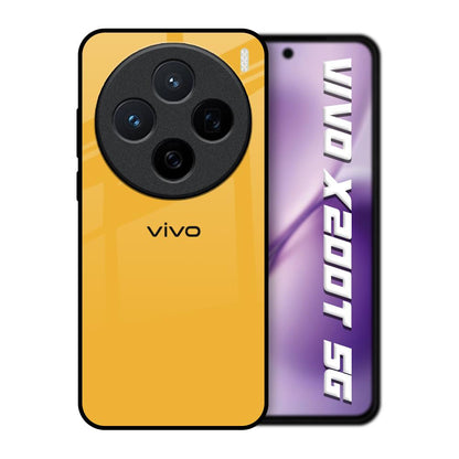 Fluorescent Yellow Vivo X200T 5G Glass Back Cover Online