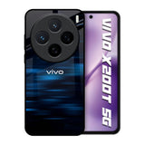 Blue Rough Abstract Vivo X200T 5G Glass Back Cover Online