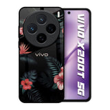 Tropical Art Flower Vivo X200T 5G Glass Back Cover Online