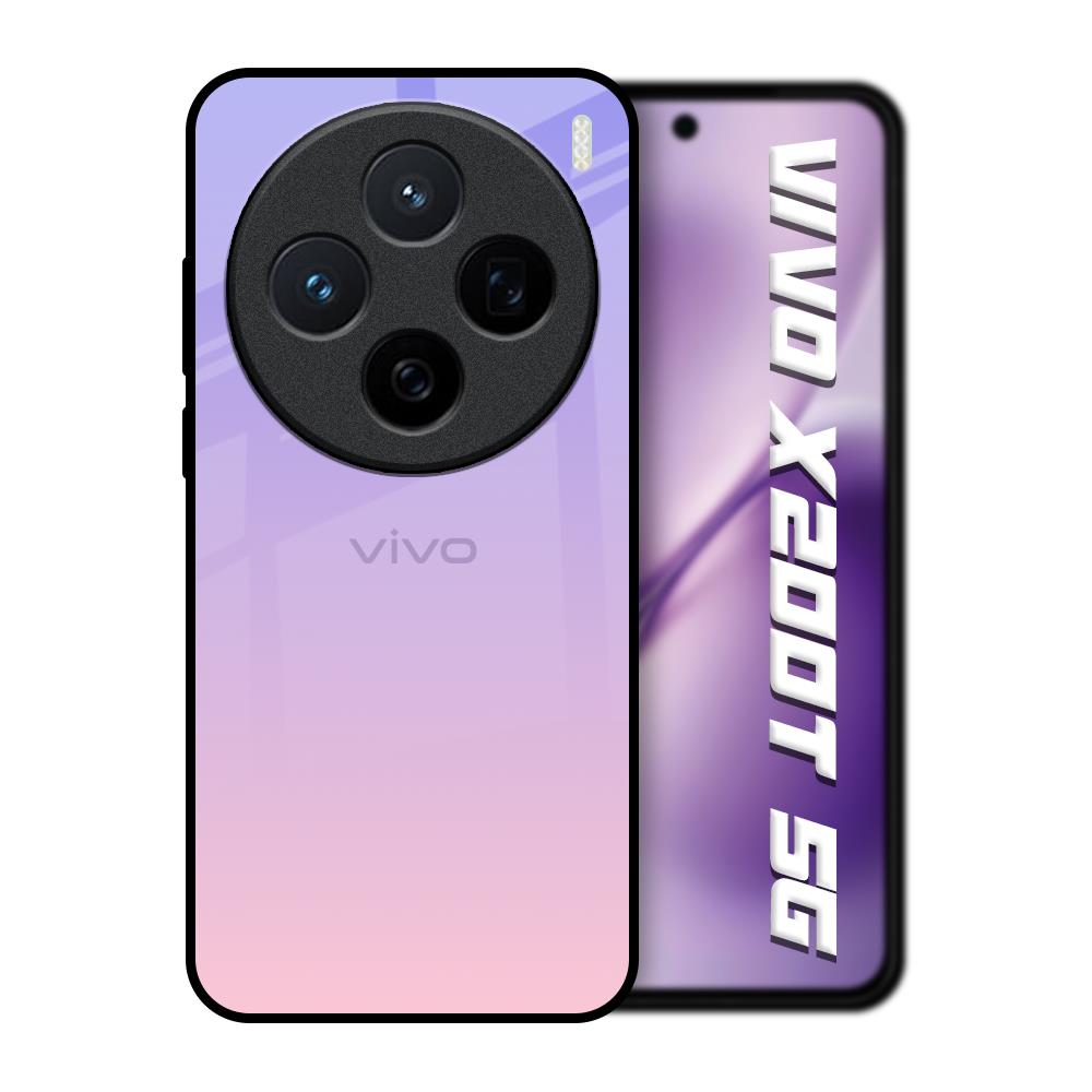 Lavender Gradient Vivo X200T 5G Glass Back Cover Online