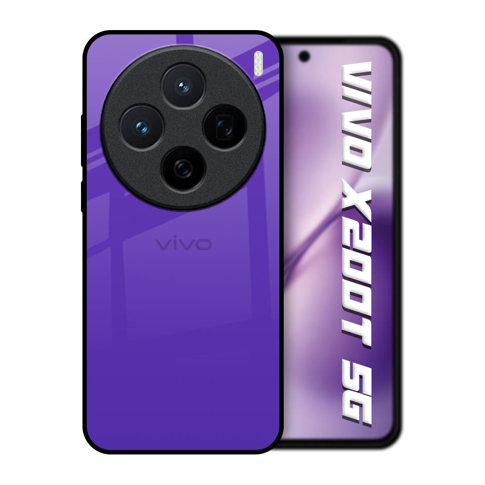 Amethyst Purple Vivo X200T 5G Glass Back Cover Online