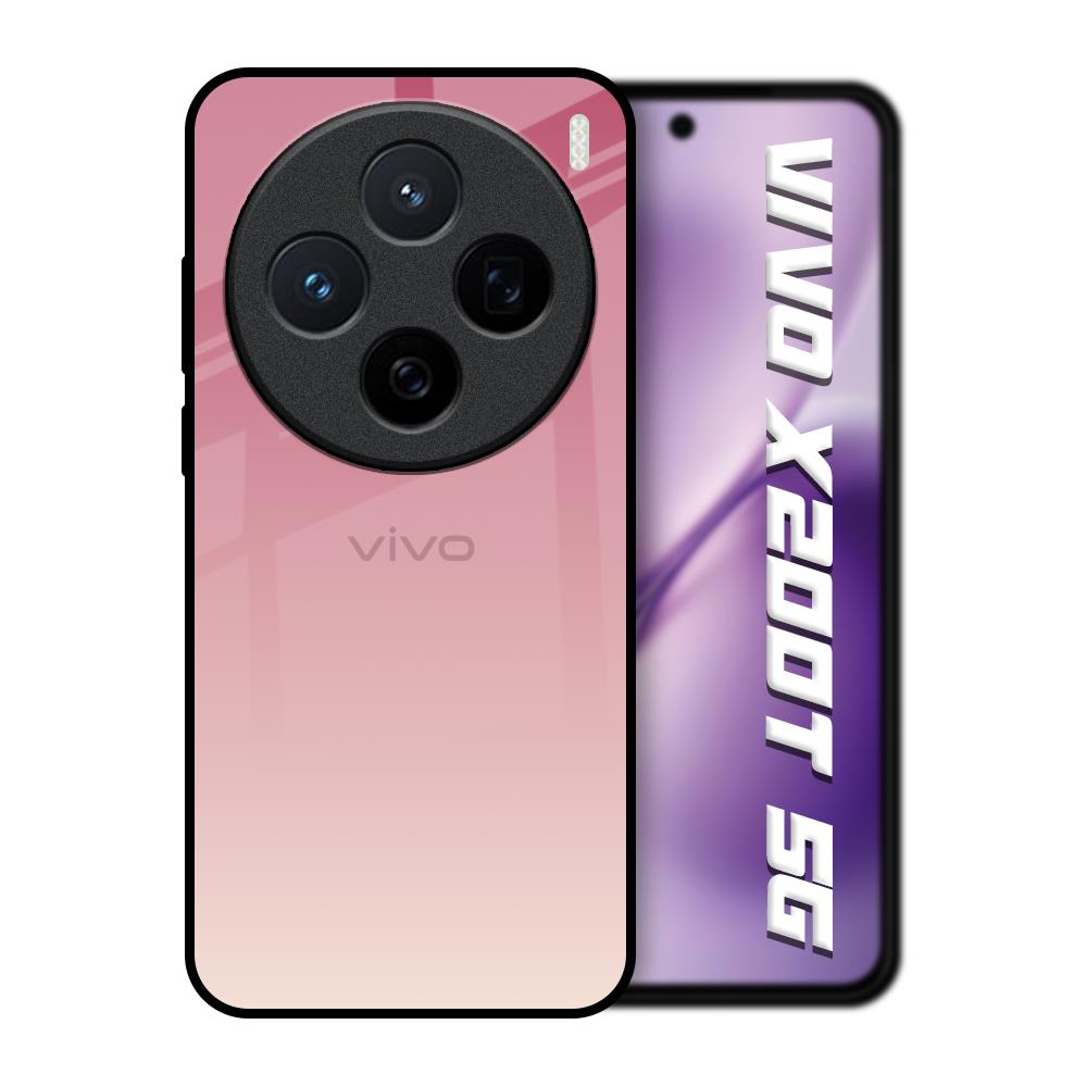 Blooming Pink Vivo X200T 5G Glass Back Cover Online