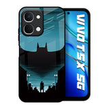 Cyan Bat Vivo T5x 5G Glass Back Cover Online