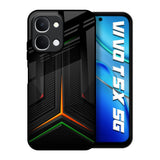Modern Ultra Chevron Vivo T5x 5G Glass Back Cover Online