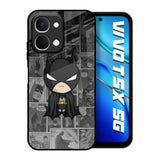 Cartoon Art Vivo T5x 5G Glass Back Cover Online