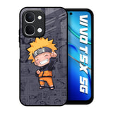 Orange Chubby Vivo T5x 5G Glass Back Cover Online