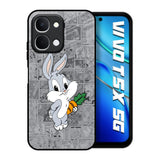 Cute Baby Bunny Vivo T5x 5G Glass Back Cover Online
