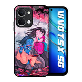 Radha Krishna Art Vivo T5x 5G Glass Back Cover Online