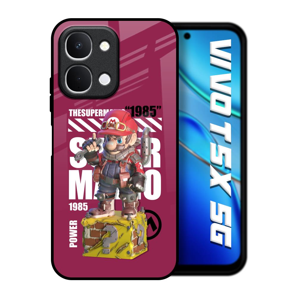Gangster Hero Vivo T5x 5G Glass Back Cover Online