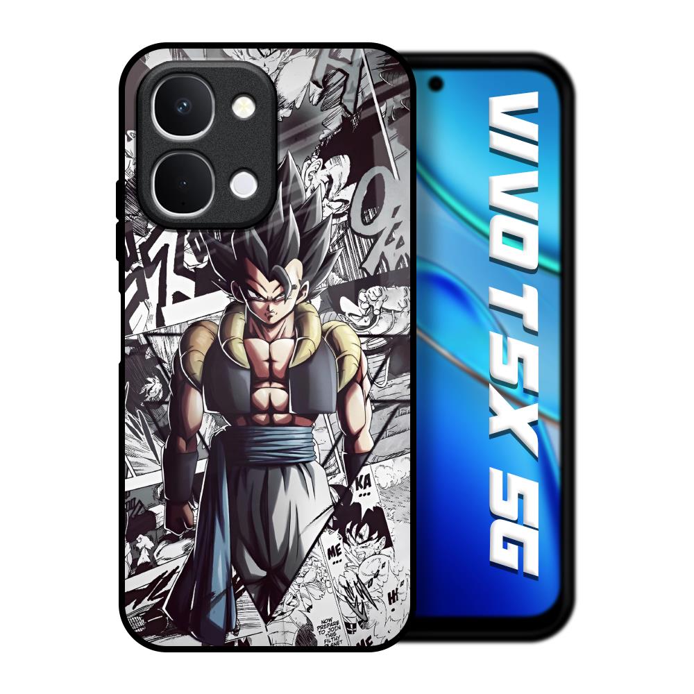 Dragon Anime Art Vivo T5x 5G Glass Back Cover Online