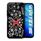 Red Zone Vivo T5x 5G Glass Back Cover Online