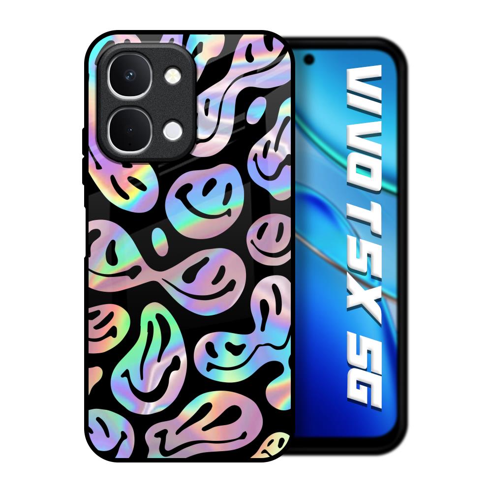 Acid Smile Vivo T5x 5G Glass Back Cover Online