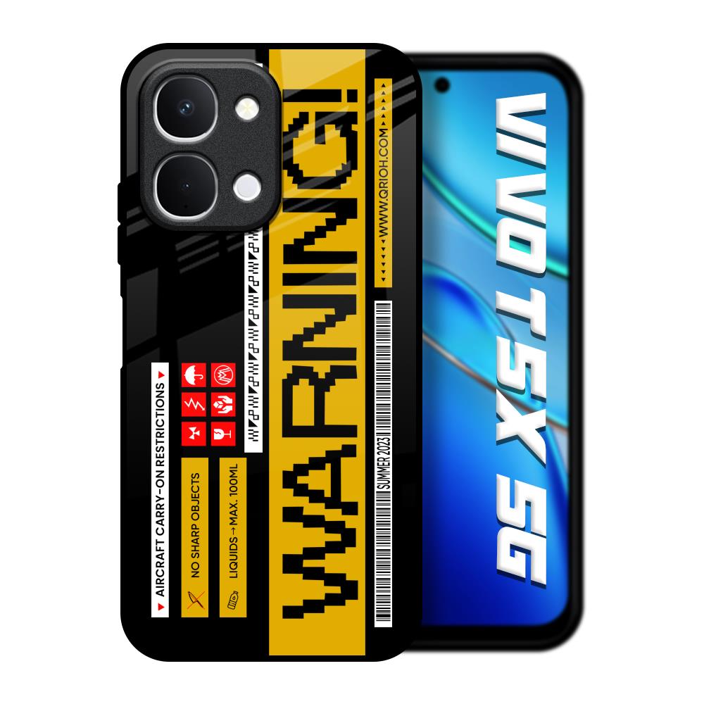 Aircraft Warning Vivo T5x 5G Glass Back Cover Online