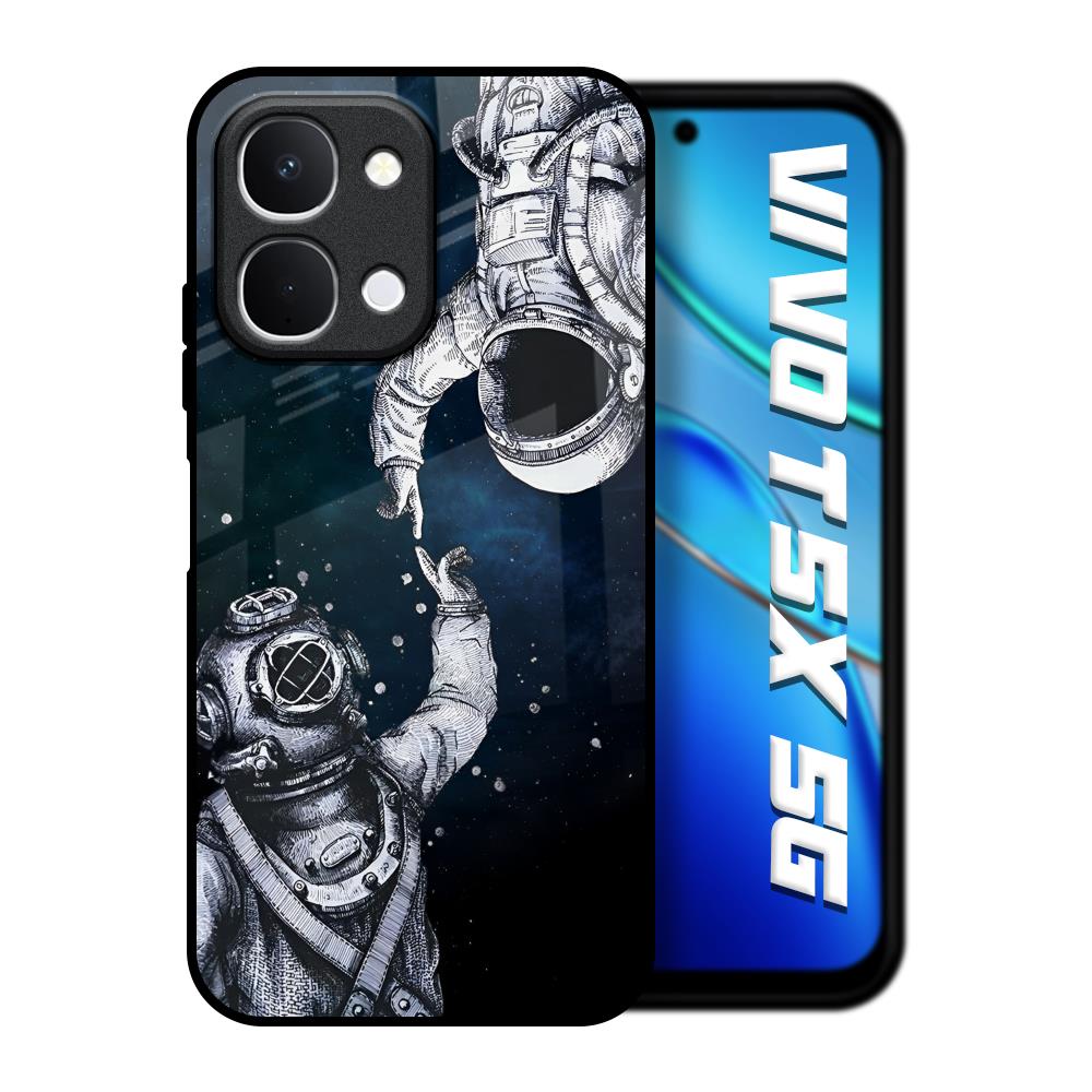 Astro Connect Vivo T5x 5G Glass Back Cover Online