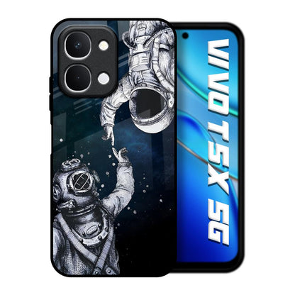 Astro Connect Vivo T5x 5G Glass Back Cover Online