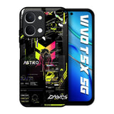 Astro Glitch Vivo T5x 5G Glass Back Cover Online