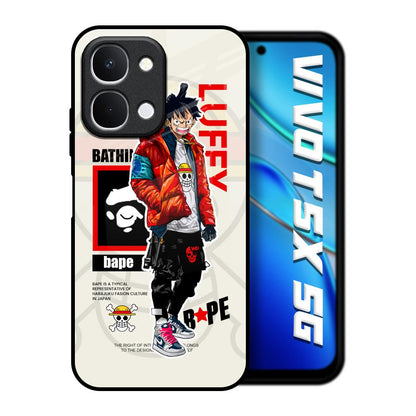Bape Luffy Vivo T5x 5G Glass Back Cover Online
