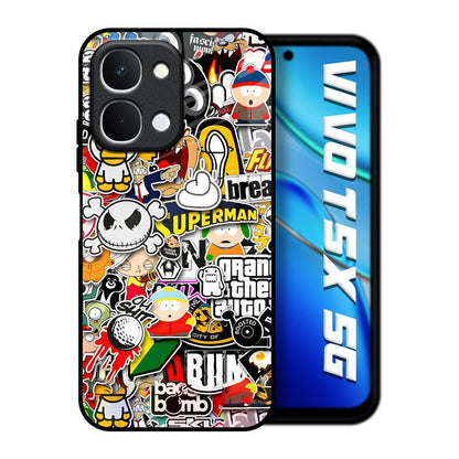 Boosted Vivo T5x 5G Glass Back Cover Online