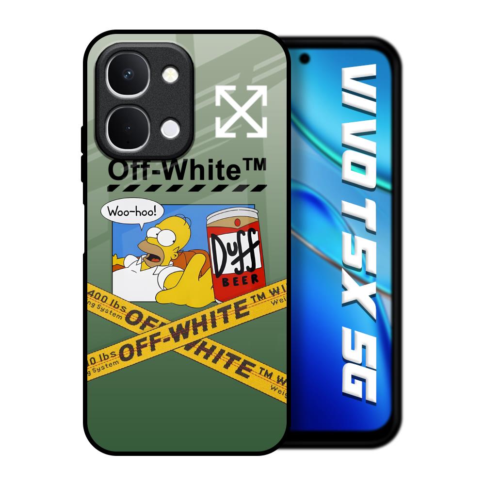 Duff Beer Vivo T5x 5G Glass Back Cover Online