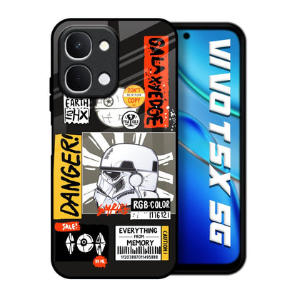 Galaxy Edge Vivo T5x 5G Glass Back Cover Online