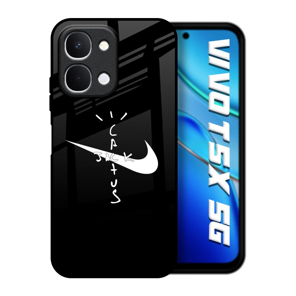 Jack Cactus Vivo T5x 5G Glass Back Cover Online