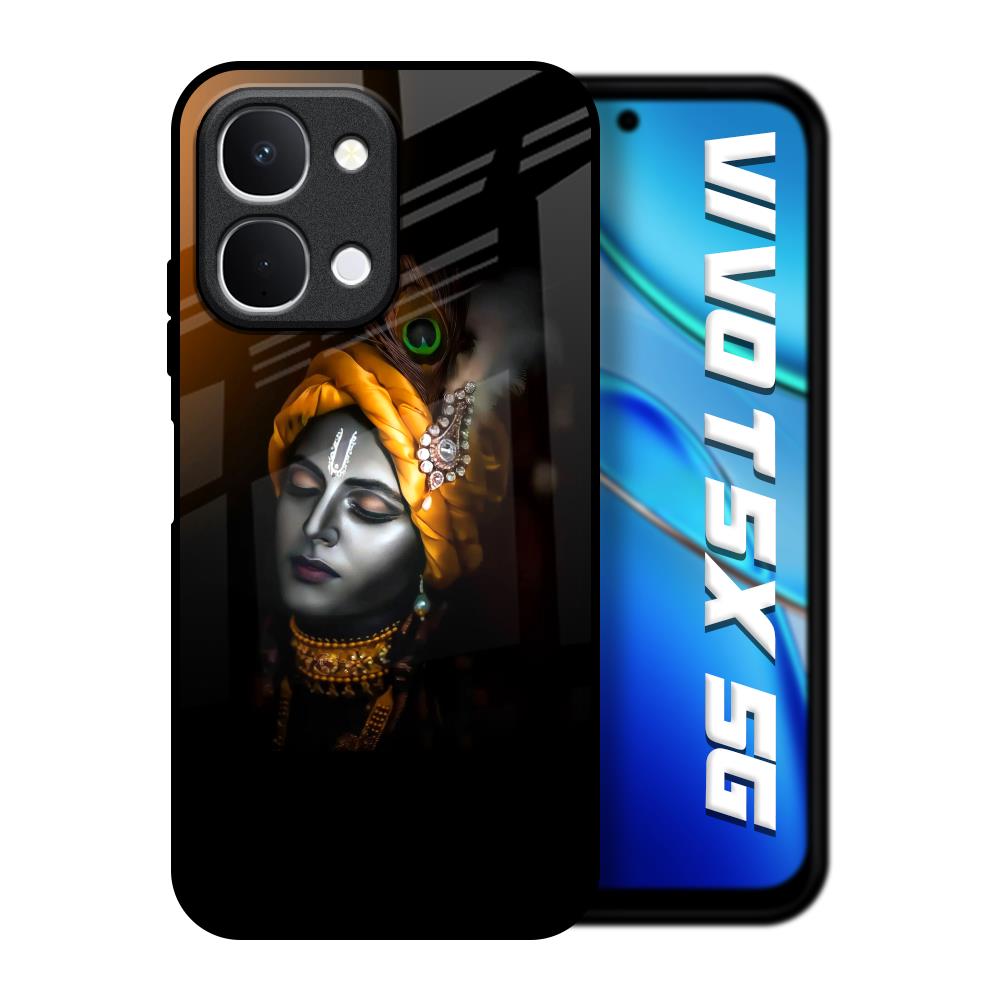 Ombre Krishna Vivo T5x 5G Glass Back Cover Online