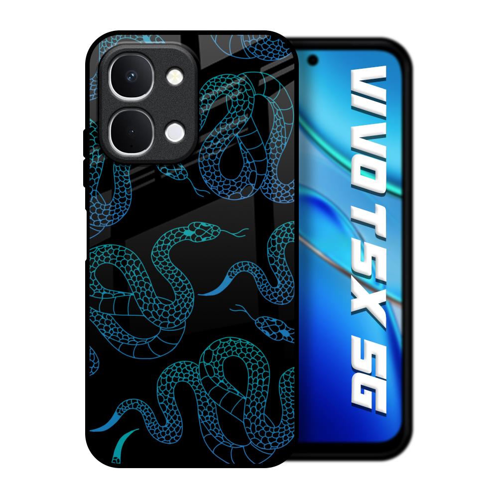 Serpentine Vivo T5x 5G Glass Back Cover Online