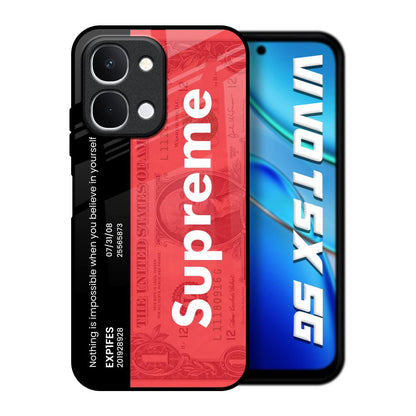 Supreme Ticket Vivo T5x 5G Glass Back Cover Online
