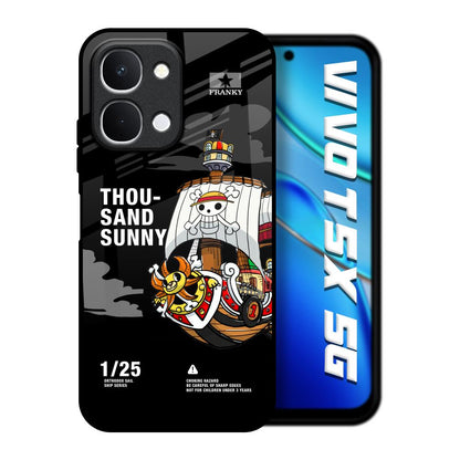 Thousand Sunny Vivo T5x 5G Glass Back Cover Online