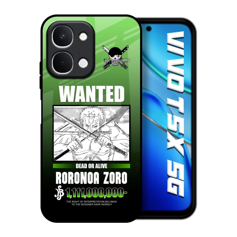 Zoro Wanted Vivo T5x 5G Glass Back Cover Online