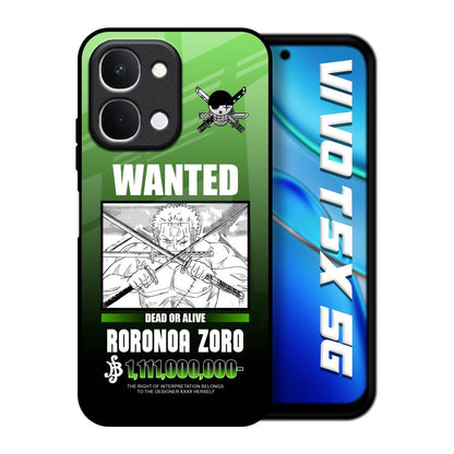 Zoro Wanted Vivo T5x 5G Glass Back Cover Online