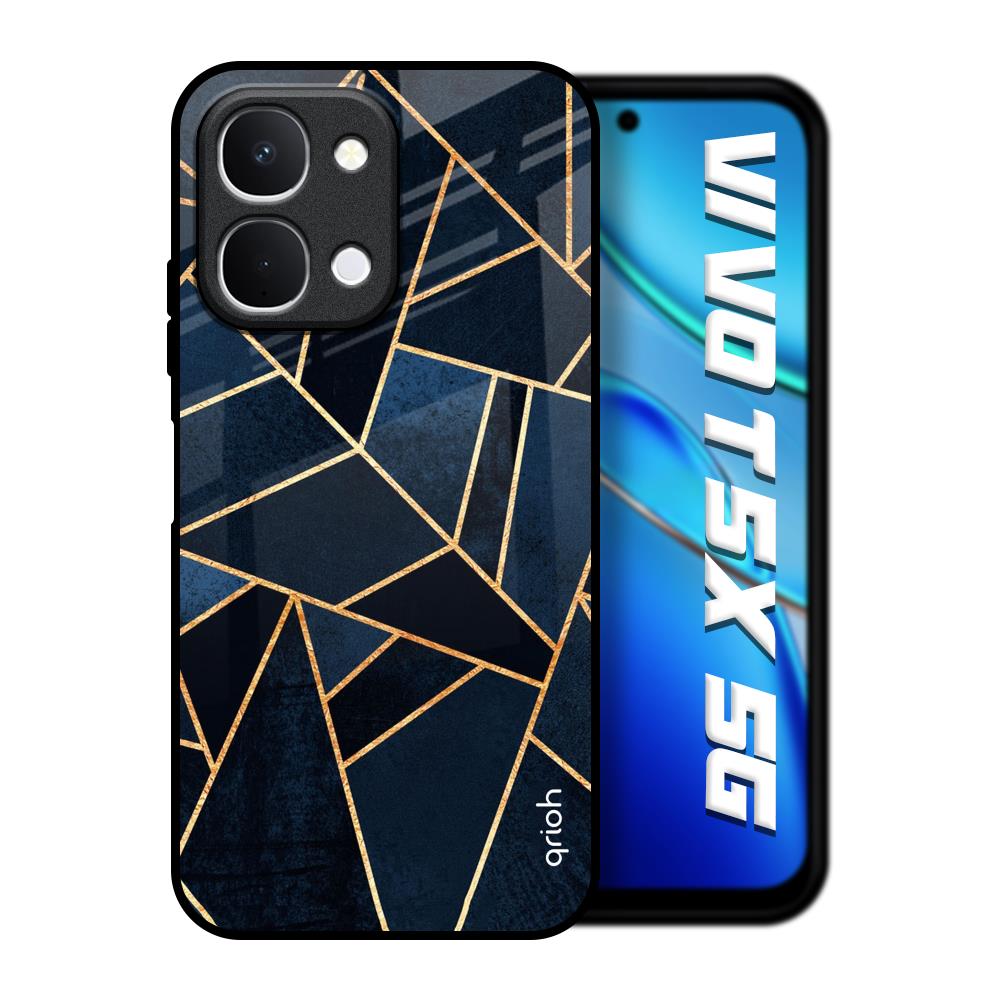 Abstract Tiles Vivo T5x 5G Glass Back Cover Online
