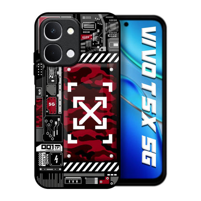 Technology Art Vivo T5x 5G Glass Back Cover Online