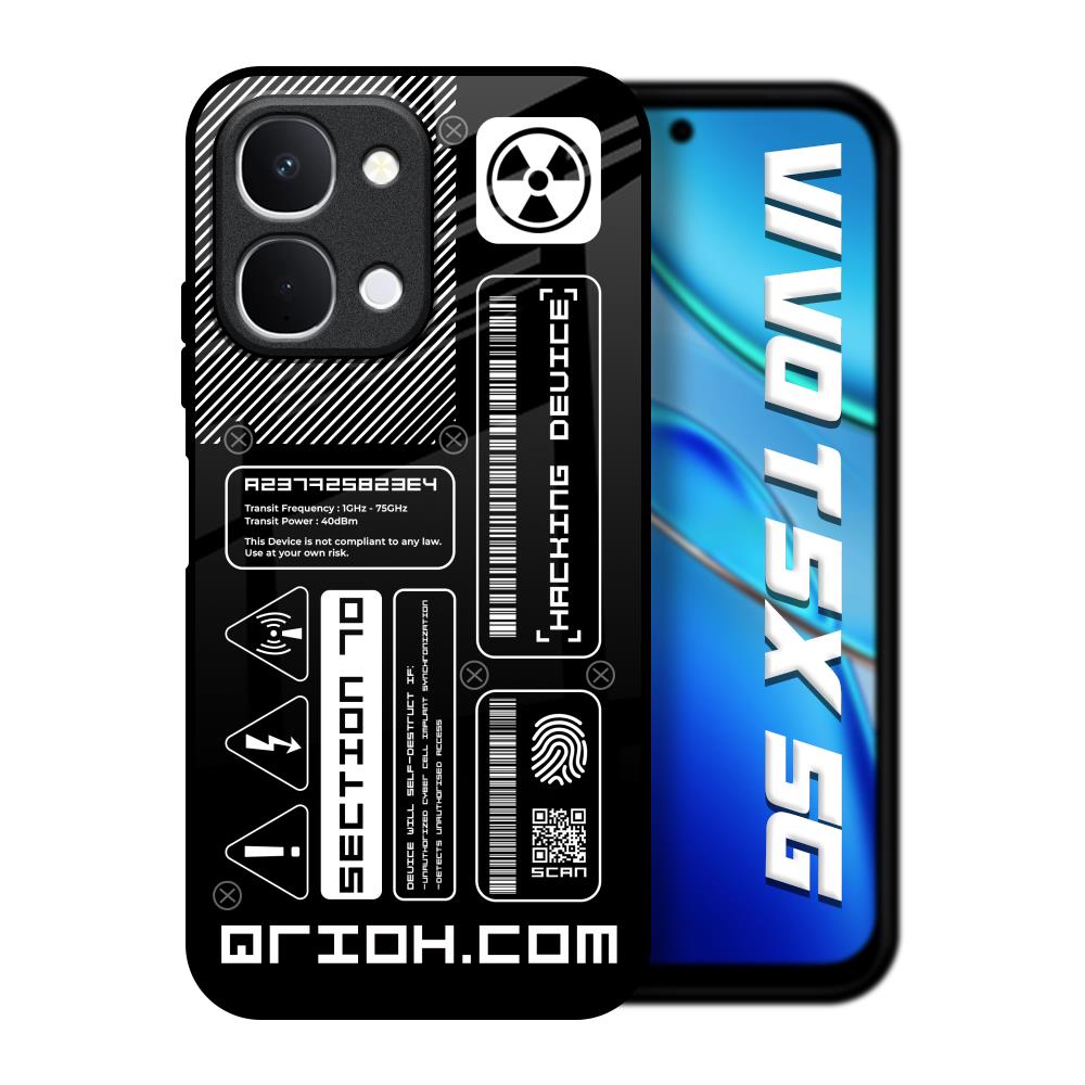 Futuristic Art Vivo T5x 5G Glass Back Cover Online