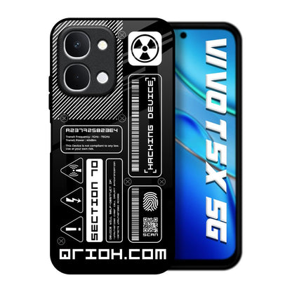 Futuristic Art Vivo T5x 5G Glass Back Cover Online