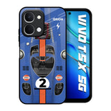 Car Adiction Vivo T5x 5G Glass Back Cover Online