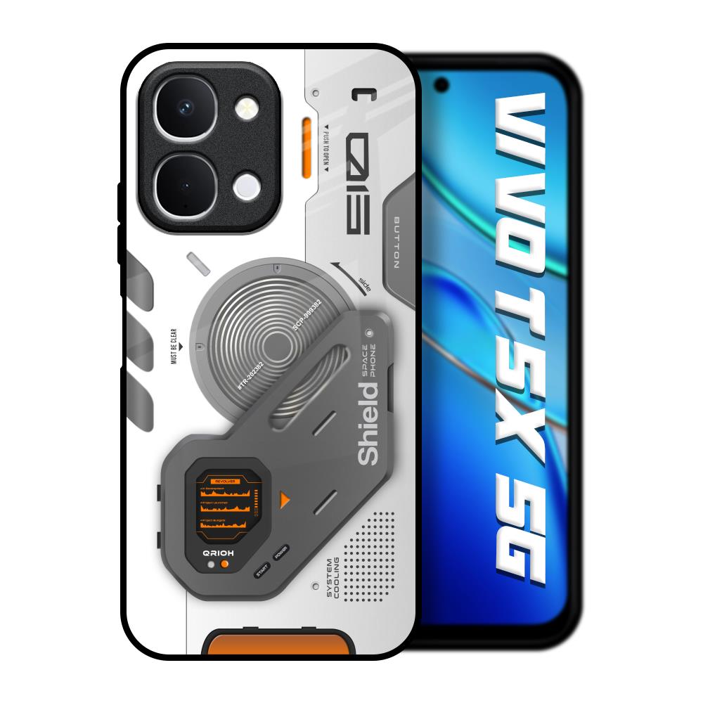 Liberty Cyber Vivo T5x 5G Glass Back Cover Online