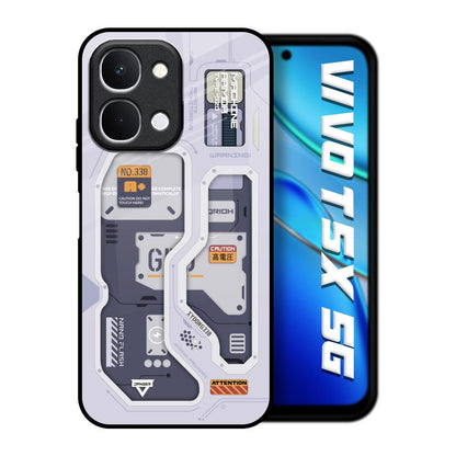 Tech Savvy Vivo T5x 5G Glass Back Cover Online