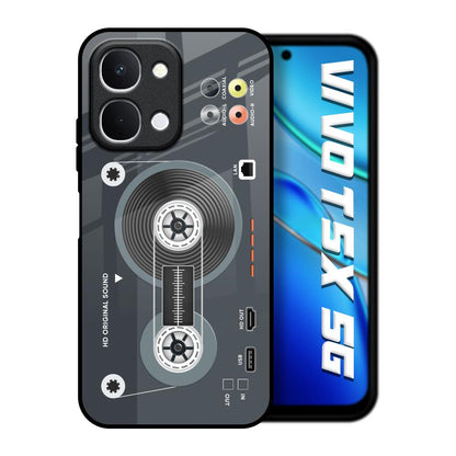 Retro Recorder Vivo T5x 5G Glass Back Cover Online