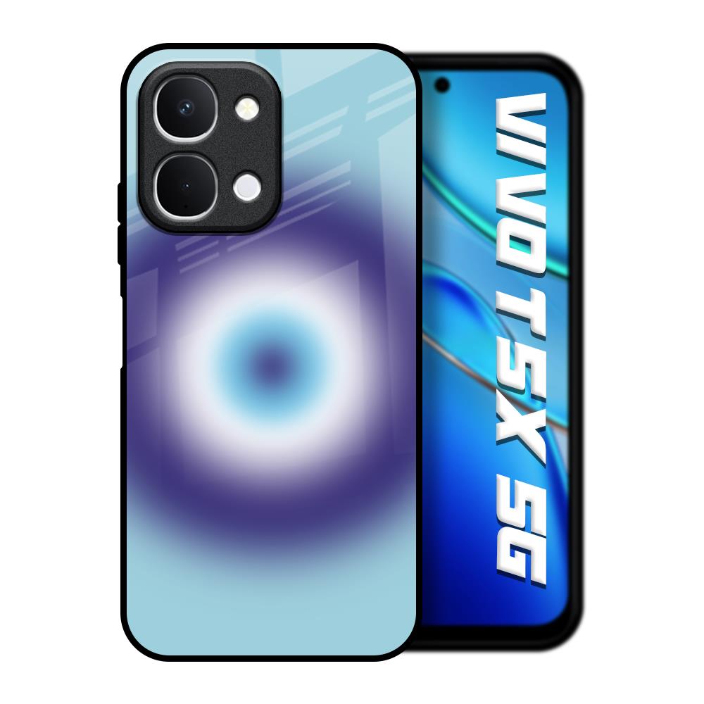 EvilEye Art Vivo T5x 5G Glass Back Cover Online