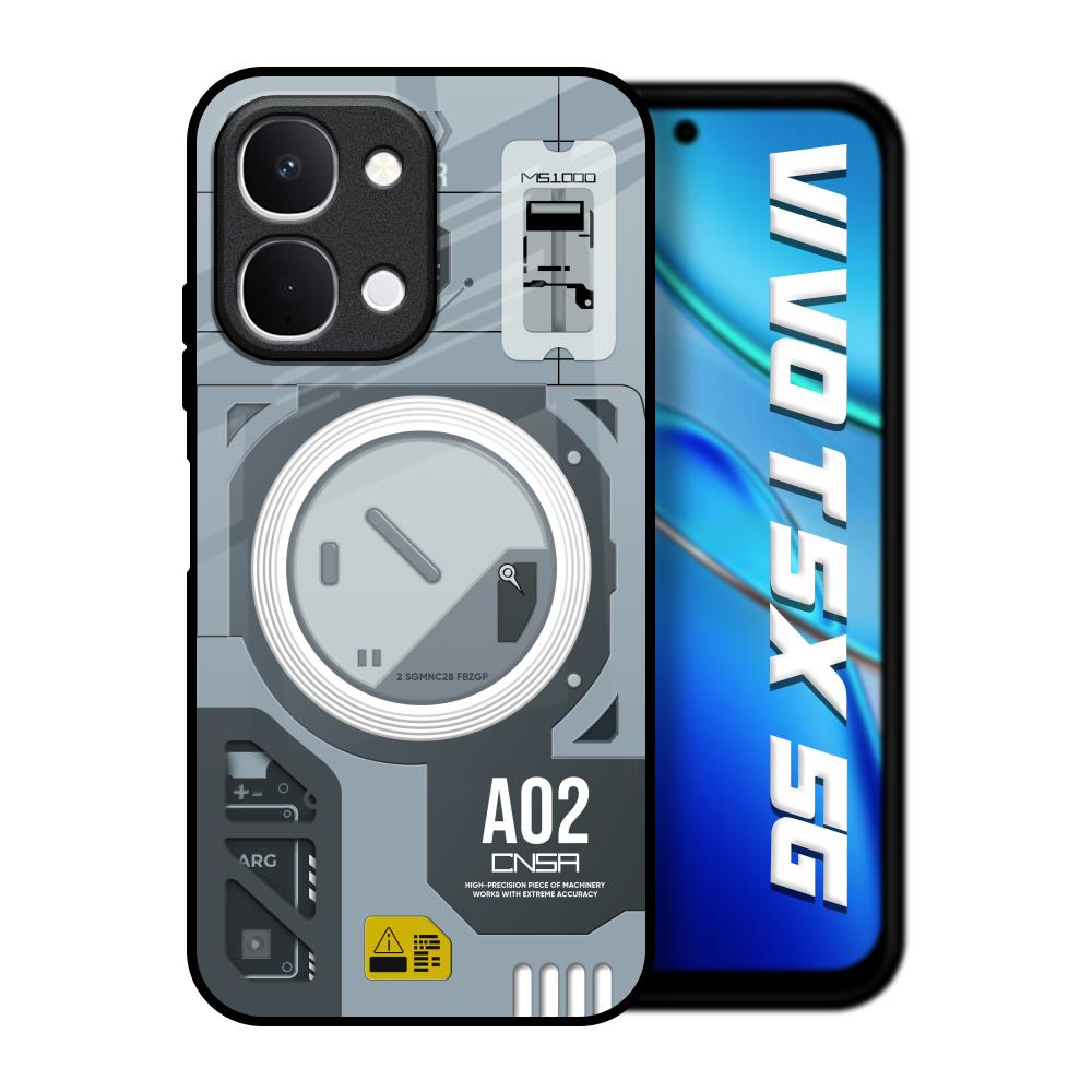 Modern Technology Vivo T5x 5G Glass Back Cover Online