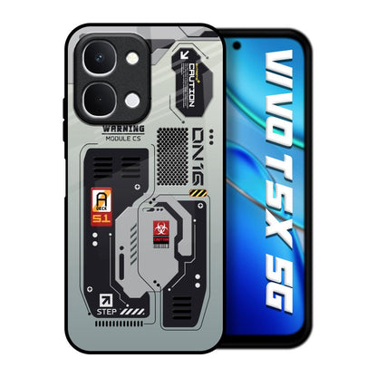 Techno Vibes Vivo T5x 5G Glass Back Cover Online