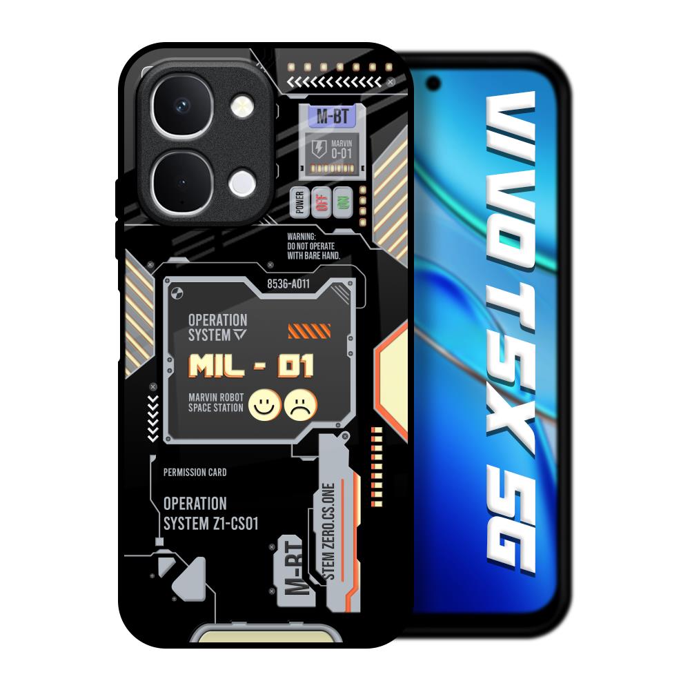 Exposed Parts Vivo T5x 5G Glass Back Cover Online