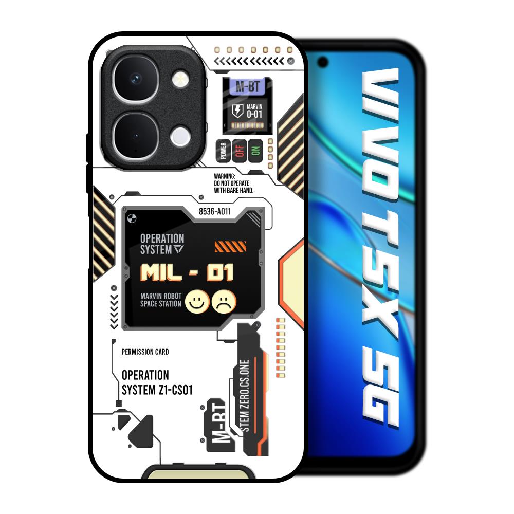 Tech Display Vivo T5x 5G Glass Back Cover Online